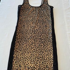 Coquette Leopard Dress